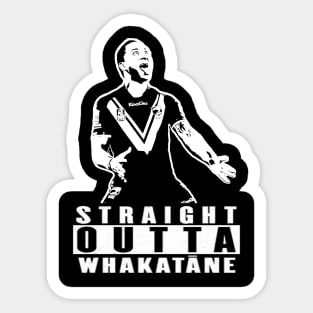 New Zealand Kiwis - Benji Marshall - STRAIGHT OUTTA WHAKATANE Sticker